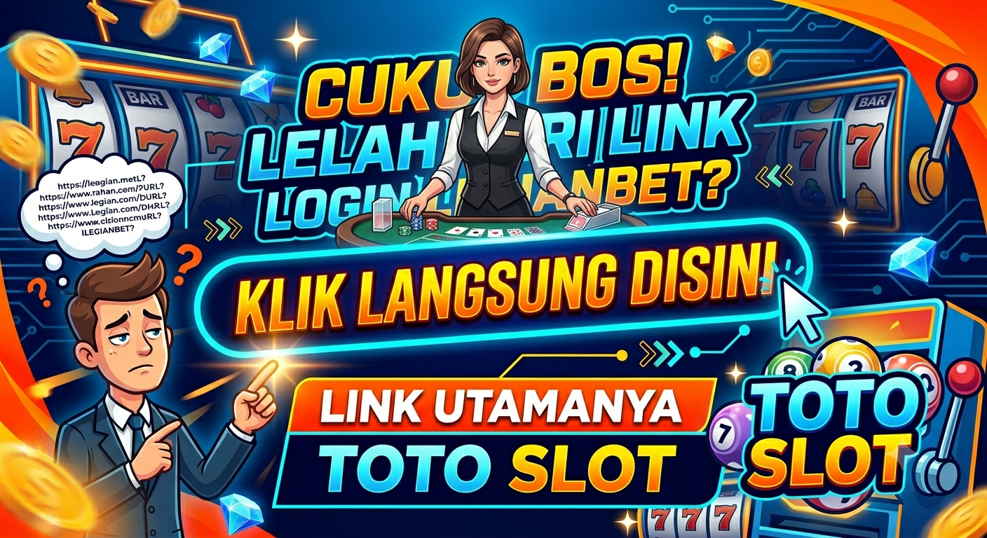 CUKUP BOS! LELAH CARI LINK LOGIN LEGIANBET? KLIK LANGSUNG DISINI LINK UTAMANYA TOTO SLOT